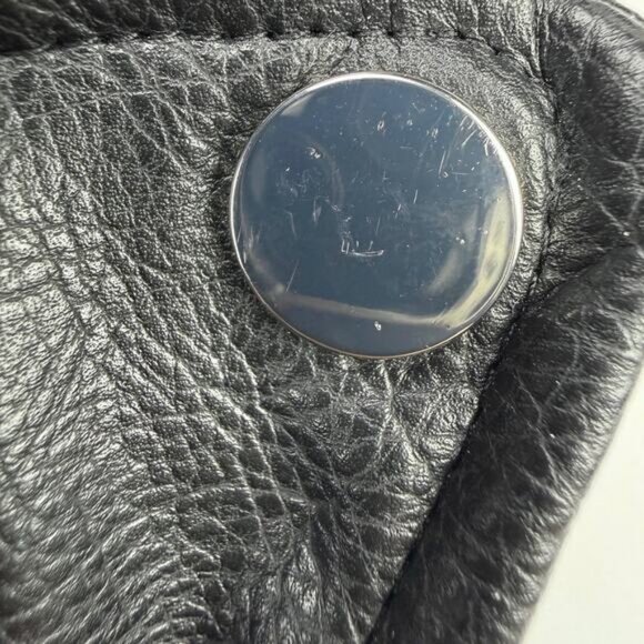 Zara Black Faux Leather Dress XS - Picture 12 of 13